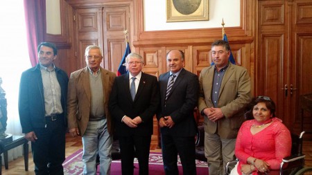 ALCALDE Y CONCEJALES DE LA COMUNA DE RETIRO SE REÚNEN CON EL PRESIDENTE DE LA CORTE SUPREMA HUGO DOLMESTCH